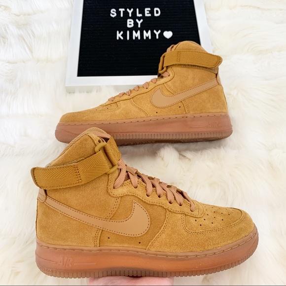 NIKE Air Force 1 High Top Sneakers Shoes New - Picture 2 of 7